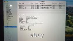 Apple MacBook Pro(Retina 13-inch)Purchase Oct, 2014 Core i5 2.4 GHz, 8GB Ram 256