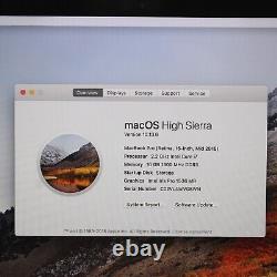 Apple MacBook Pro Retina 15 11,4 Mid 2015 A1398 Intel i7 4770HQ 16GB 256GB SSD
