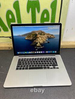 Apple MacBook Pro Retina 15.4 2Ghz i7 8GB 250GB SSD A1398 2012 CATALINA #B7