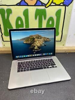 Apple MacBook Pro Retina 15.4 2Ghz i7 8GB 250GB SSD A1398 2013 CATALINA #B6