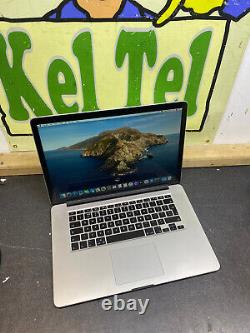 Apple MacBook Pro Retina 15.4 2Ghz i7 8GB 250GB SSD A1398 2013 CATALINA #B6