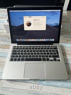 Apple MacBook Pro Retina 8GB RAM 121GB SSD 13.3inch Laptop Silver (IMMACULATE)