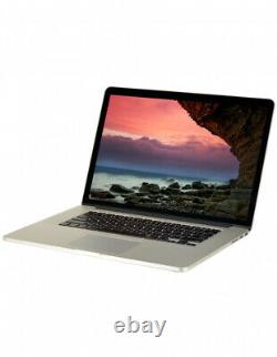 Apple MacBook Pro Retina A1398 15.4 Quad Core i7 2.8GHZ 16GB 128GB SSD GRADE C