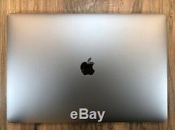 Apple MacBook Pro Space Gray 15 Touch Bar 512GB SSD 16GB RAM 2.7GHz i7 Tested