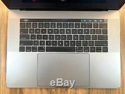 Apple MacBook Pro Space Gray 15 Touch Bar 512GB SSD 16GB RAM 2.7GHz i7 Tested