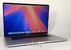 Apple MacBook Pro TouchBar 16 A2141 2019 i7-9th 512GB NVMe 32GB Dedicated GPU