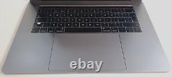 Apple MacBook Pro TouchBar A1990 15 2018 i7 2.6-4.3GHz 512GB NVME 16GB Radeon