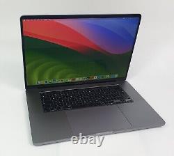 Apple MacBook Pro TouchBar A2141 16 2019 i7 2.6-4.5GHz 512GB NVME 16GB Sonoma