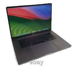 Apple MacBook Pro TouchBar A2141 I7 16 2019 512GB NVME 16GB Dedicated GPU