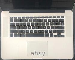 Apple Macbook Pro15 2.3GHz i7 16GB RAM 512GB SSD A1398 Late 2013 Cracked Screen