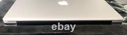 Apple Macbook Pro15 2.3GHz i7 16GB RAM 512GB SSD A1398 Late 2013 Cracked Screen