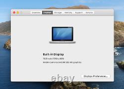 Apple Macbook Pro 13 8GB RAM 1TB SSD 2.26GHz intel MacOS 2019 Catalina