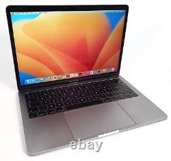 Apple Macbook Pro 13 A1708 2017 i5 7th 2.3-3.6GHz 128GB NVMe 8GB RAM Ventura