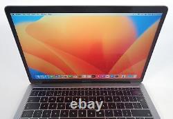 Apple Macbook Pro 13 A1708 2017 i5 7th 2.3-3.6GHz 128GB NVMe 8GB RAM Ventura