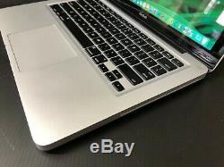 Apple Macbook Pro 13 Pre-Retina / UPGRADED 8GB + 500GB / 1 Year Warranty