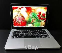 Apple Macbook Pro 13 Pre-retina Upgraded 500gb Hd + 8gb Ram + Warranty