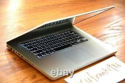 Apple Macbook Pro 15 2012 i7 Quad 2.3-3.3GHz 16GB 1TB SSD NVIDIA 650M 100 cyc