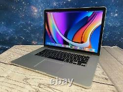 Apple Macbook Pro 15 (2015) Quad Core i7 16GB RAM + 256GB SSD OS Big Sur