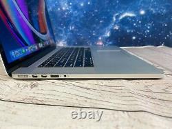 Apple Macbook Pro 15 (2015) Quad Core i7 16GB RAM + 256GB SSD OS Big Sur