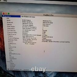 Apple Macbook Pro 15.4 Intel core i5 HDD 1TB 4GB RAM (2010) NVIDA GEFORCE