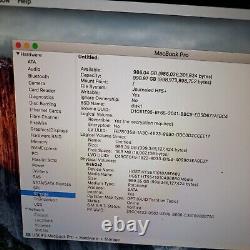 Apple Macbook Pro 15.4 Intel core i5 HDD 1TB 4GB RAM (2010) NVIDA GEFORCE