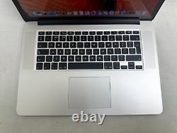 Apple Macbook Pro 15 A1398 MID 2014 i7 2.2GHz 16GB RAM 256GB SSD good battery