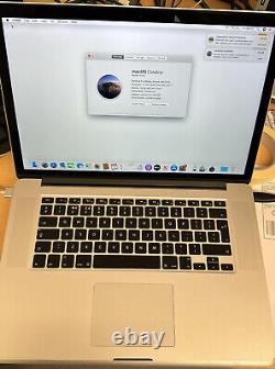 Apple Macbook Pro 15-Inch A1398 (Mid 2014) Core-i7 2.2GHz, 16GB, 256GB SSD