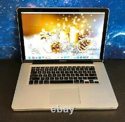 Apple Macbook Pro 15 Laptop Pre-Retina / i5 8GB RAM 250GB SSD / 2 YR Warranty