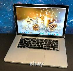 Apple Macbook Pro 15 Laptop Pre-Retina / i5 8GB RAM 250GB SSD / 2 YR Warranty