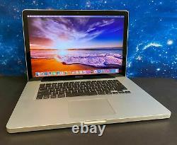 Apple Macbook Pro 15 Laptop i7 QUAD CORE 16GB RAM 512GB SSD MAX UPGRADE