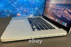 Apple Macbook Pro 15 Laptop i7 QUAD CORE 16GB RAM 512GB SSD MAX UPGRADE