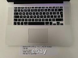 Apple Macbook Pro 15 Laptop macOS Ventura 256GB SSD 16GB RAM