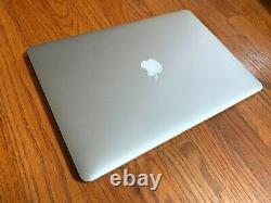 Apple Macbook Pro 15 Retina 2015 2.8-4.0GHz 16GB 1TB SSD R9 M370X 140 cycles