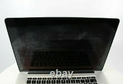 Apple Macbook Pro 15 Retina 2.6Ghz 3.8Ghz Quad-Core i7 16GB RAM 512 SSD