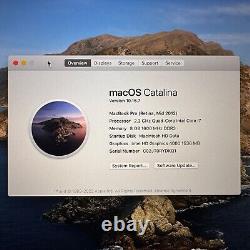 Apple Macbook Pro 15 Retina Laptop Mid 2012 A1398 i7 250GB SSD 8GB