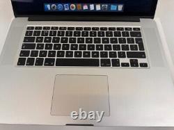 Apple Macbook Pro 15 Retina Laptop Mid 2012 A1398 i7 250GB SSD 8GB