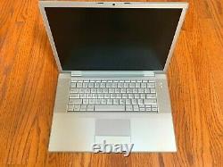 Apple Macbook Pro 15 a1226 2.4GHz 4GB RAM 35 cycle Great condit Trackpad READ