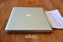 Apple Macbook Pro 15 i7 2.0-2.9GHz Quad 8GB RAM 1TB SSHD Radeon Graphics READ