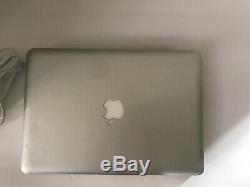 Apple Macbook Pro A1278 Core I5 @ 2.5GHZ 120gb SSD 8GB RAM OS 10.15 New Charger