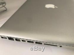Apple Macbook Pro A1278 Core I5 @ 2.5GHZ 120gb SSD 8GB RAM OS 10.15 New Charger