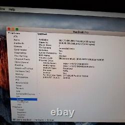 Apple Macbook Pro A1286 15.4 Intel Core i7 HDD 1TB 8GB RAM (2011)