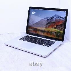 Apple Macbook Pro A1286 8,2 15 Intel Core i7 2720qm 2nd 2.2Ghz 4GB 128GB SSD