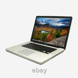 Apple Macbook Pro A1286 Core i7 M620 4GB RAM 256GB SSD GeForce GT 330 NO BATTERY