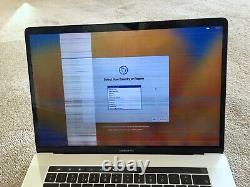 Apple Macbook Pro Core i7 15 2017 Touch Bar 16GB Ram A1707 2.8GHz Working