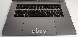 Apple Macbook Pro Touch Bar A1990 15 i7 2.6-4.5GHz 256GB NVMe 16GB RAM Radeon