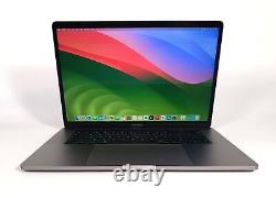 Apple Macbook Pro Touch Bar A1990 15 i7 2.6-4.5GHz 512GB NVMe 16GB RAM Radeon