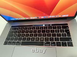 Apple Macbook Pro laptop Retina i7-8750H Turbo 4.10GHz 32GB 250GB SSD 15 Hurry