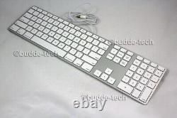 Apple Wired Keyboard for Mac Mini iMac Macbook Pro Numeric Keypad White A1243 0