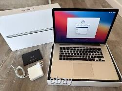 Boxed Apple MacBook Pro Retina 15 Late 2013 i7 2.6GHz 16GB RAM 512GB SSD, A1398