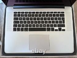 Boxed Apple MacBook Pro Retina 15 Late 2013 i7 2.6GHz 16GB RAM 512GB SSD, A1398